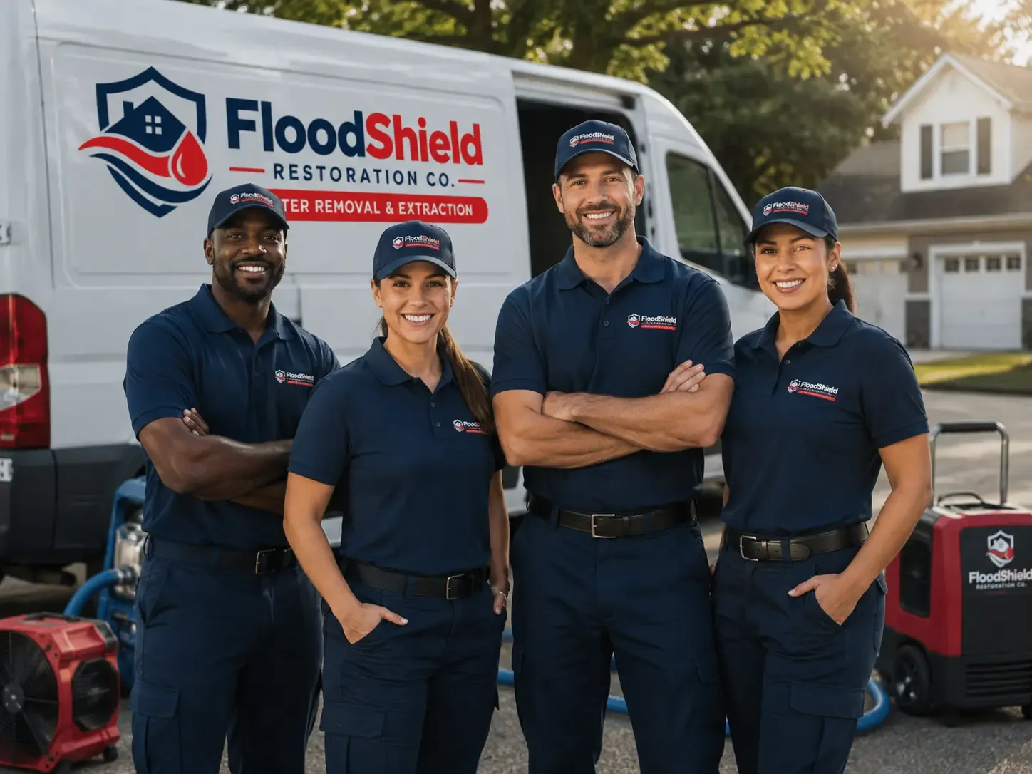 Flood Damage Restoration company in Buchanan Dam, TX